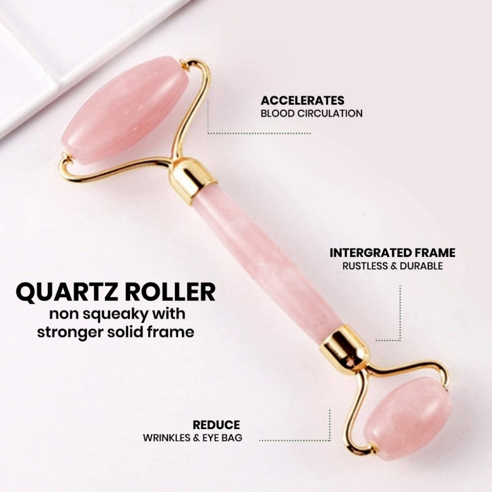 Quartz Roller and Gua Sha Set - Picture 2 of 3